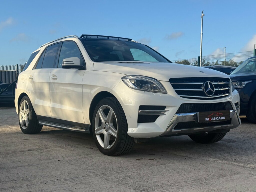 Mercedes-Benz M Class 2.1 Ml250 Bluetec Amg Line Suv G-tronic White #6