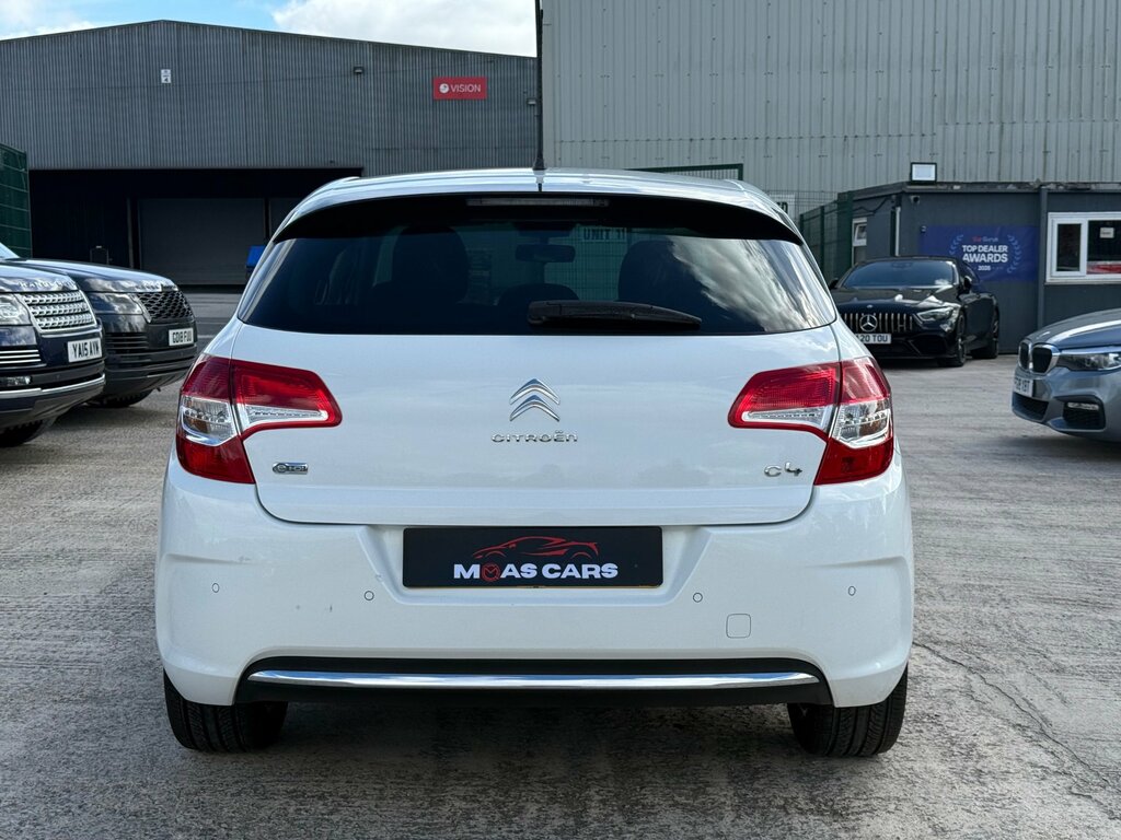 Citroen C4 Hdi Platinum White #8