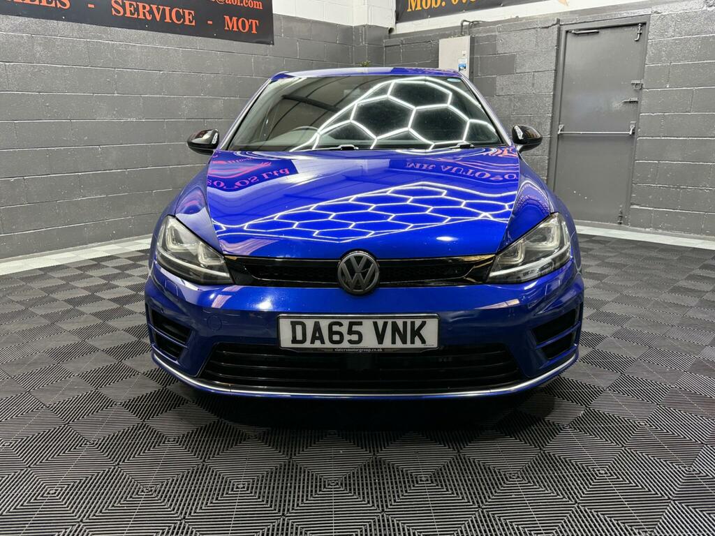 Volkswagen Golf R Blue #5