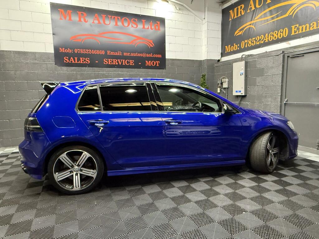 Volkswagen Golf R Blue #2