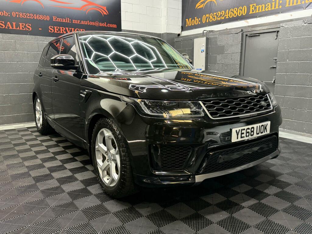 Land Rover Range Rover Sport Hse Black #5