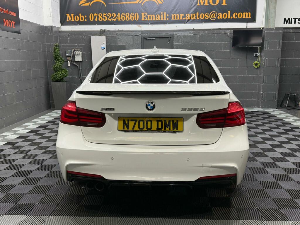 BMW 3 Series M Sport Shadow Edition White #4
