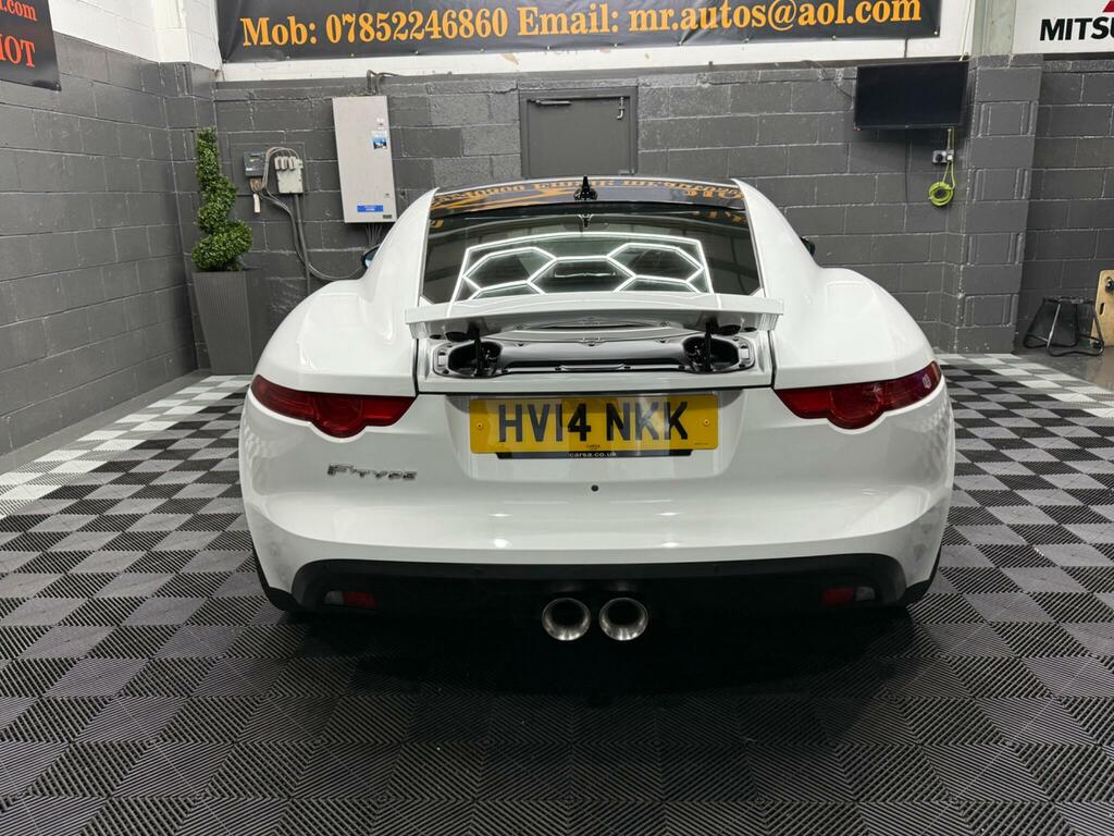 Jaguar F-Type 3.0 V6 Euro 5 Ss White #5