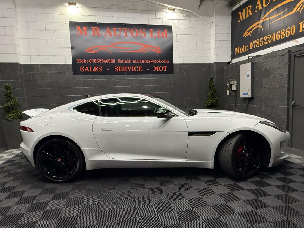 Jaguar F-Type 3.0 V6 Euro 5 Ss White #3