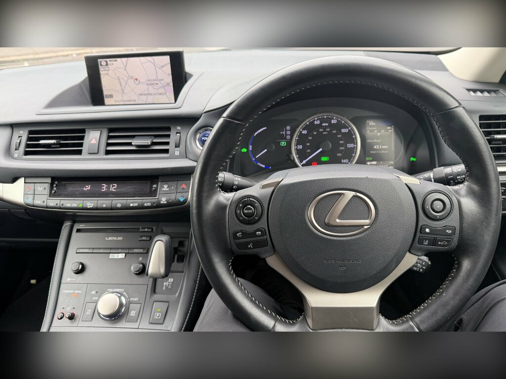 Lexus CT 1.8 200H Hatchback Hybrid E-cvt Euro 6 Silver #3