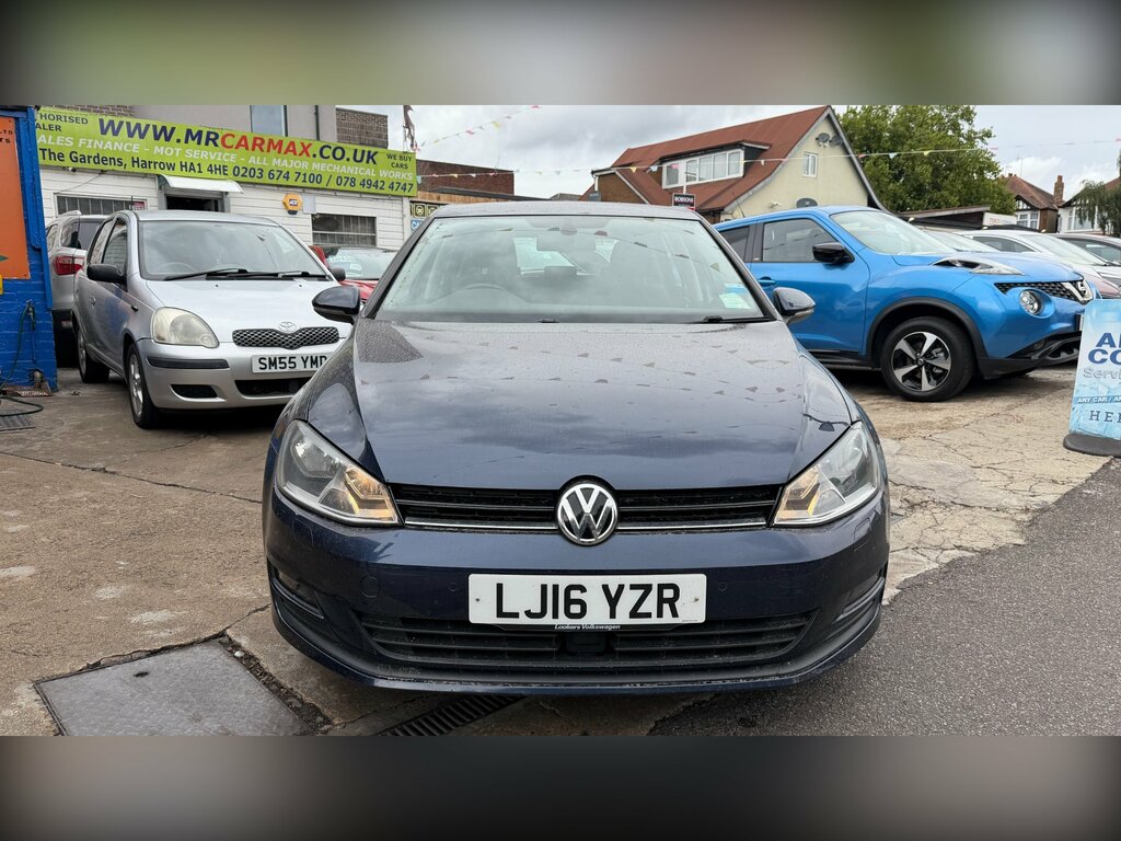 Volkswagen Golf 1.4 Tsi Bluemotion Tech Match Edition Hatchback LJ16YZR Blue #2