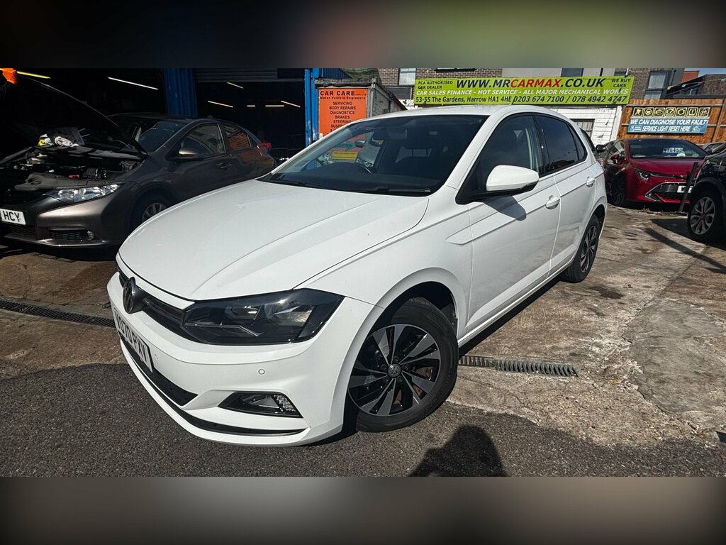 Volkswagen Polo 1.0 Tsi Match Hatchback Dsg Euro 6 Ss White