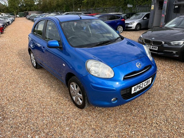 Nissan Micra 1.2 12V Acenta Euro 5 Blue #5