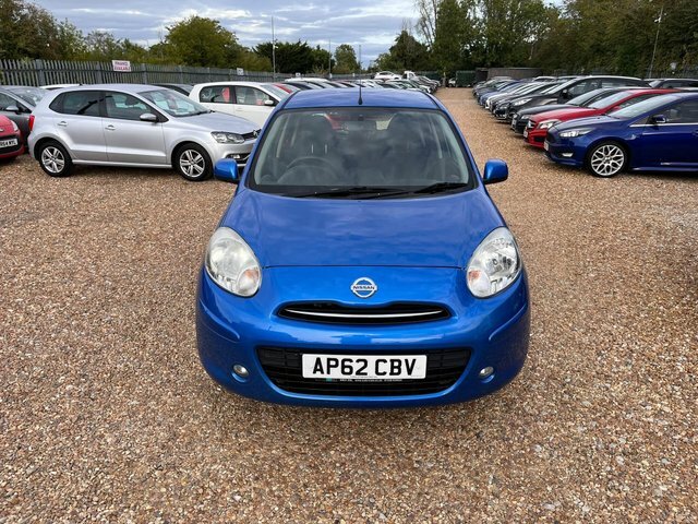 Nissan Micra 1.2 12V Acenta Euro 5 Blue #2