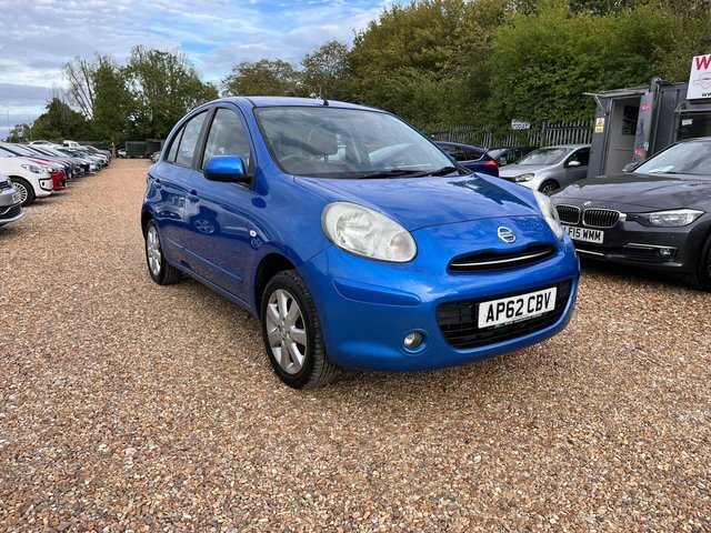 Nissan Micra 1.2 12V Acenta Euro 5 Blue #6
