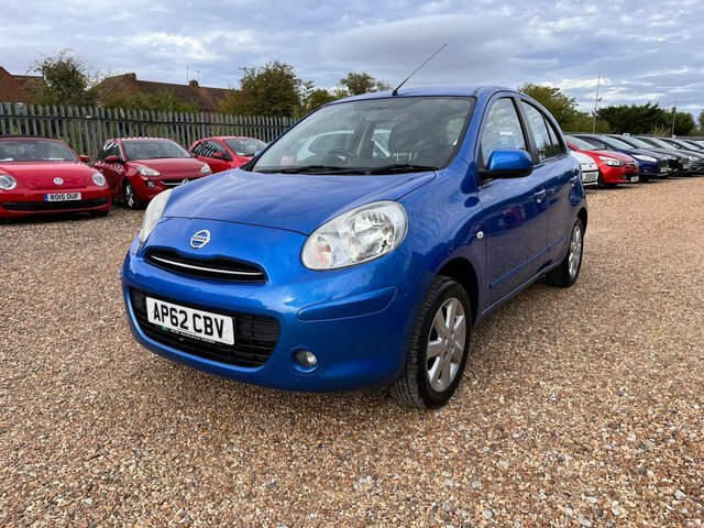 Nissan Micra 1.2 12V Acenta Euro 5 Blue #3