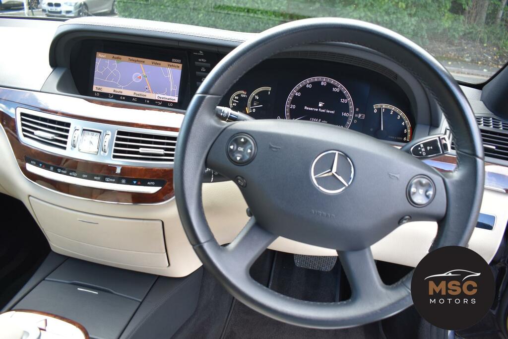 Mercedes-Benz S Class S350 L Black #35