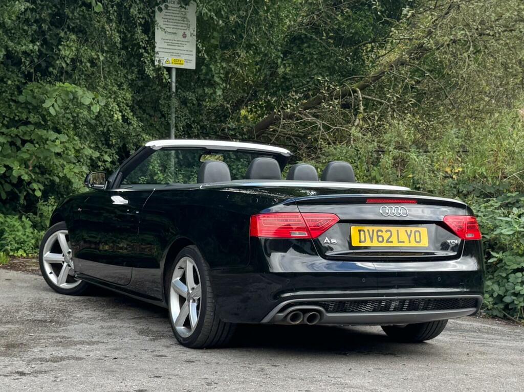 Audi A5 2.0 Tdi S Line Euro 5 Ss 201262 DV62LYO Black #2