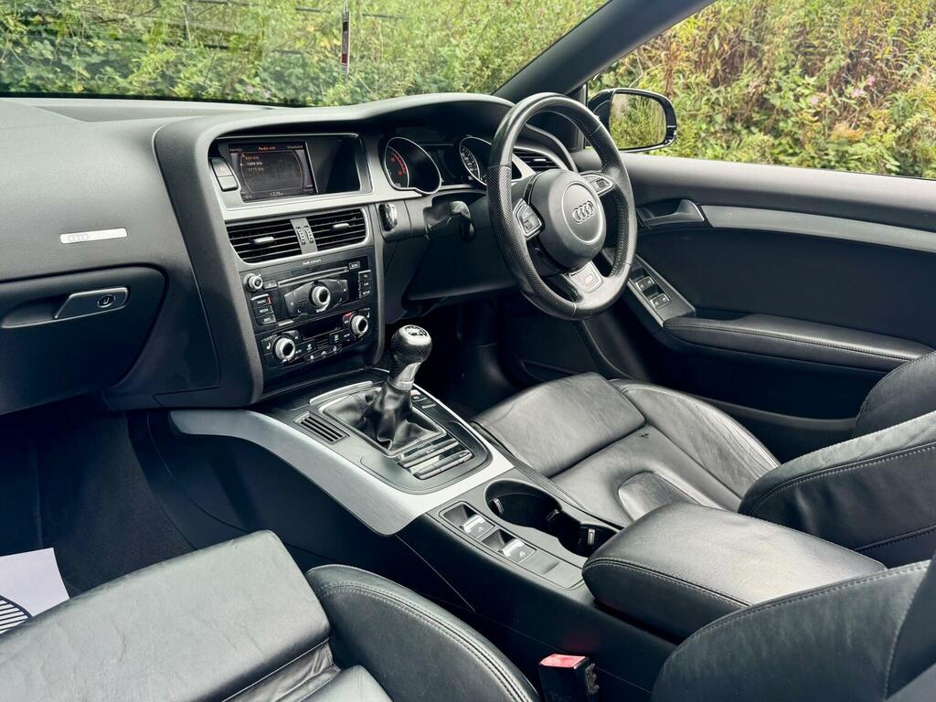 Audi A5 2.0 Tdi S Line Euro 5 Ss 201262 DV62LYO Black #3