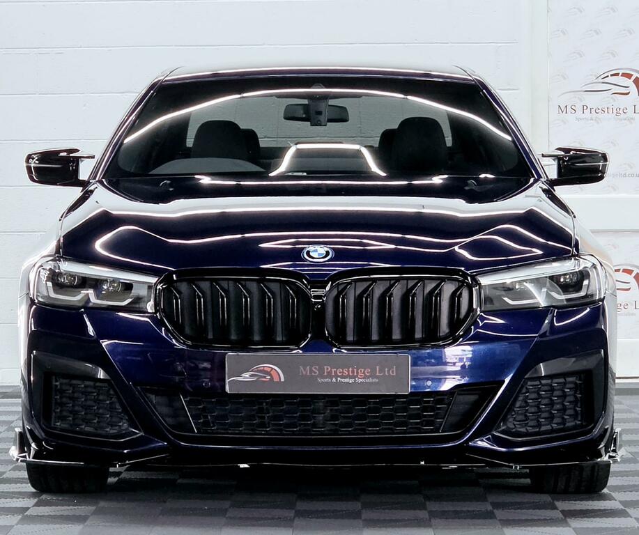 BMW 5 Series 3L Se Blue #8