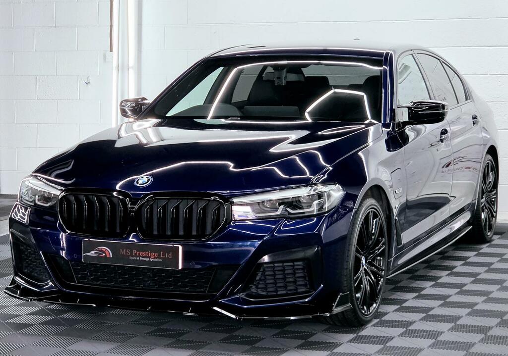 BMW 5 Series M Sport Blue #3