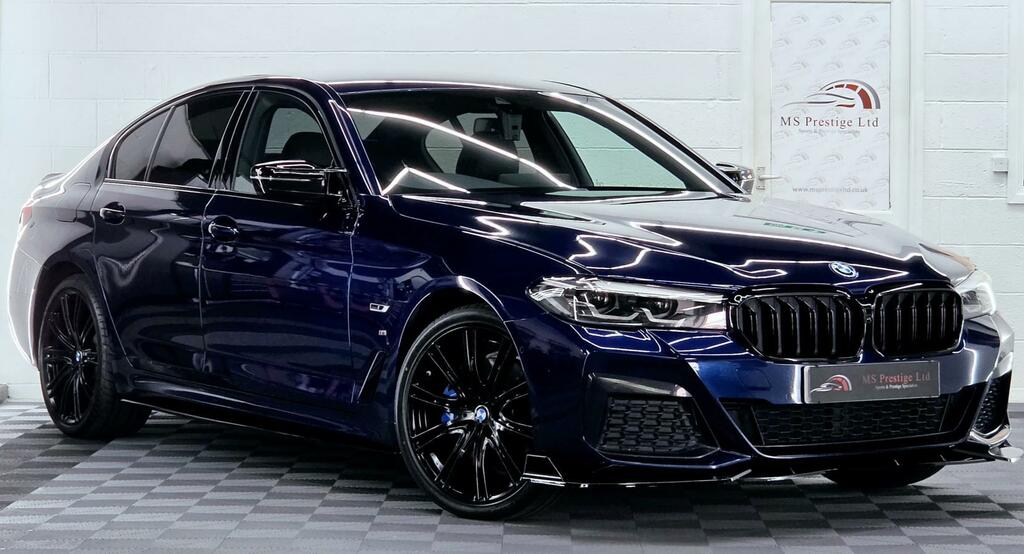 BMW 5 Series M Sport Blue #2