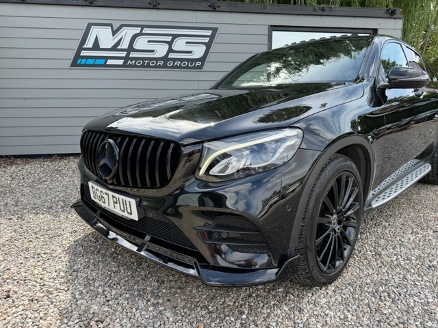Mercedes-Benz GLC Class 2017 3.0 Glc350d V6 Amg Line Premium Plus Coupe Black