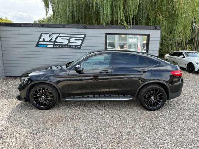Mercedes-Benz GLC Class 2017 3.0 Glc350d V6 Amg Line Premium Plus Coupe Black #2