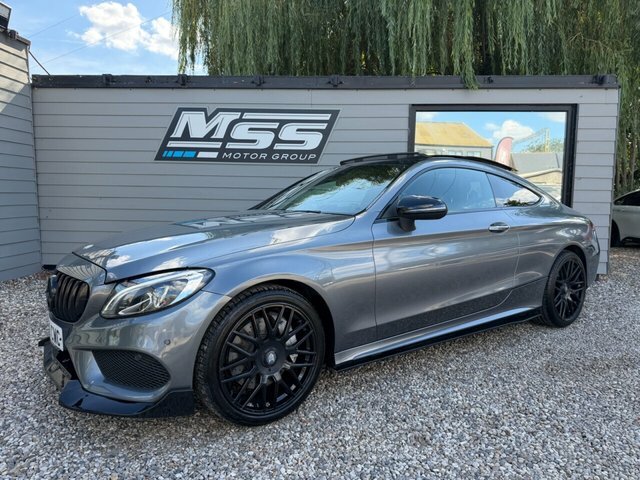 Mercedes-Benz C Class 2016 2.1 C250d Amg Line Premium Plus Coupe D Grey