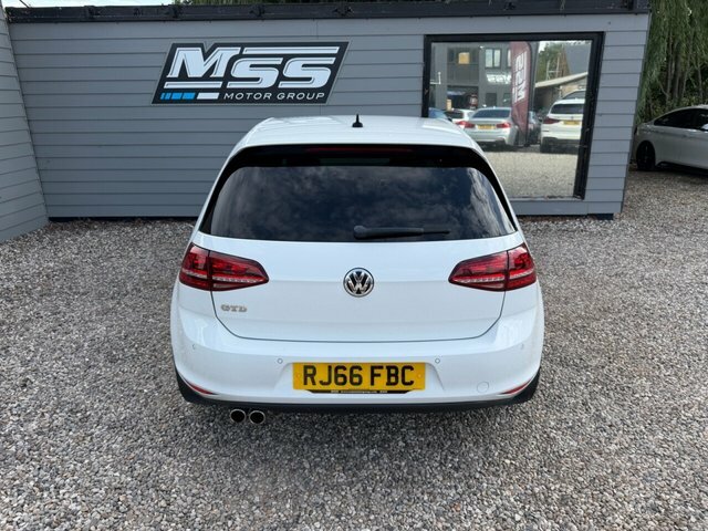 Volkswagen Golf 2016 2.0 Tdi Bluemotion Tech Gtd Hatchback Die RJ66FBC White #5