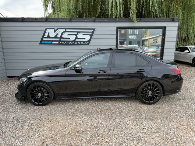 Mercedes-Benz C Class 2016 2.1 C250d Amg Line Premium Plus Saloon Black #3