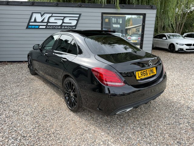 Mercedes-Benz C Class 2016 2.1 C250d Amg Line Premium Plus Saloon Black #4