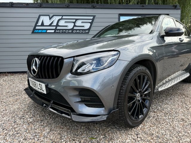 Mercedes-Benz GLC Class 2018 2.1 Glc220d Amg Line Premium Coupe Dies Grey #2