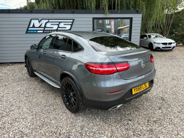 Mercedes-Benz GLC Class 2018 2.1 Glc220d Amg Line Premium Coupe Dies Grey #4