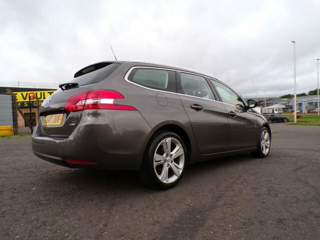 Peugeot 308 SW 2017 1.2 Allure Estate 2017.Sat Nav,glass Roof,par Grey #6