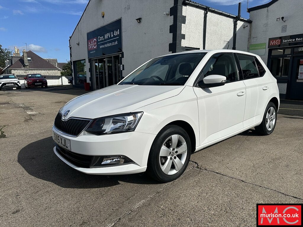 Skoda Fabia Tsi Se White #6