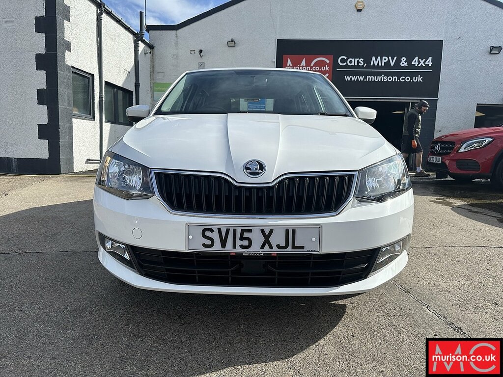 Skoda Fabia Tsi Se White #3