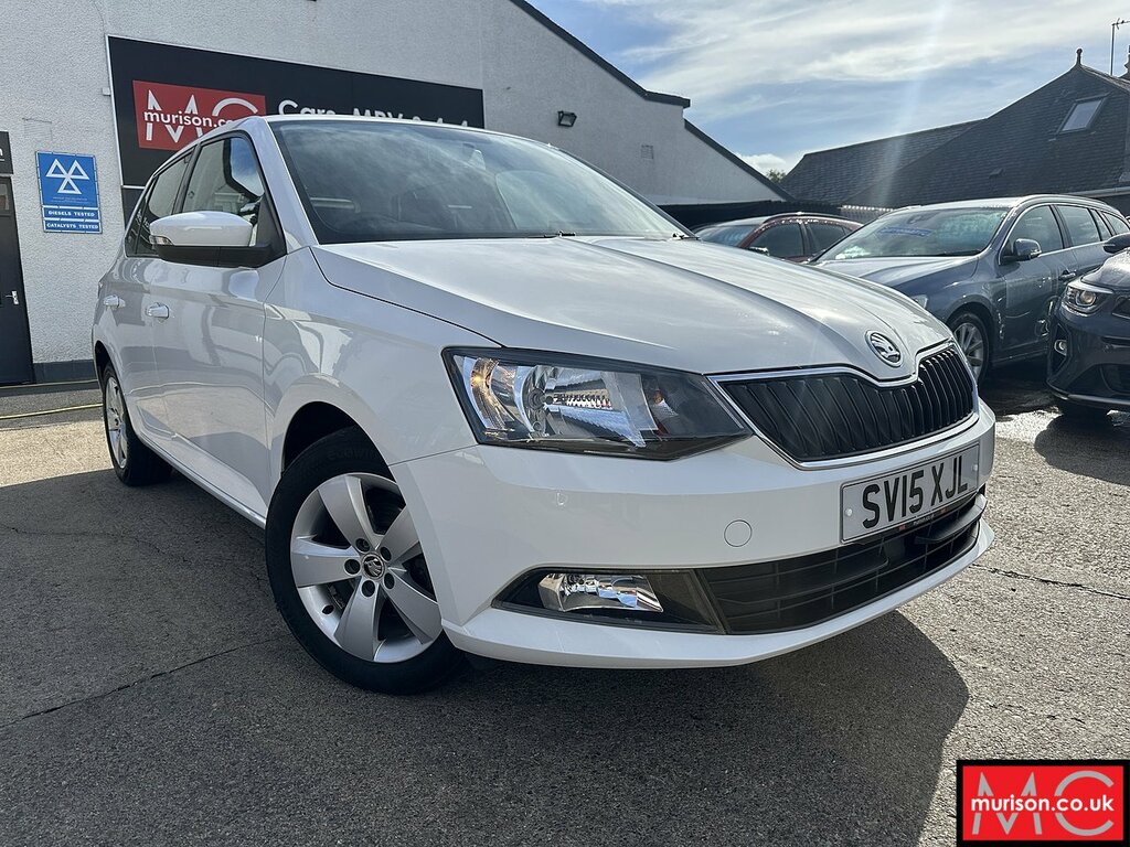 Skoda Fabia Tsi Se White