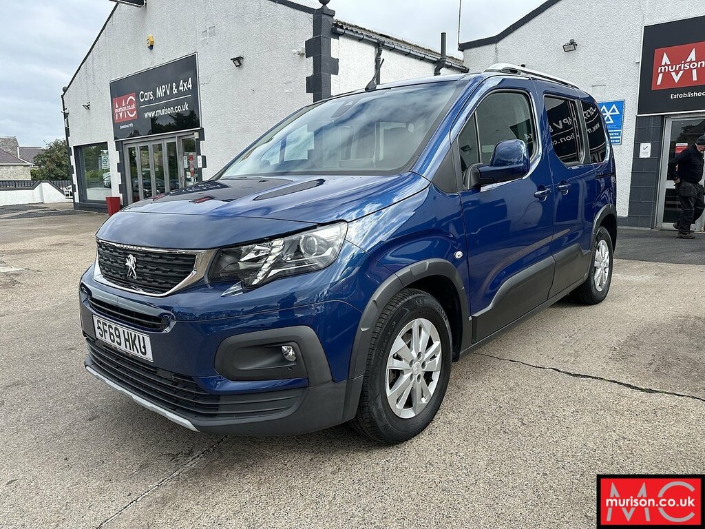 Peugeot Rifter Mpv Blue #5
