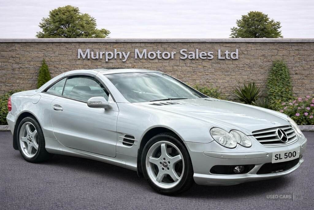 Mercedes-Benz SL Class Sl 500 Silver