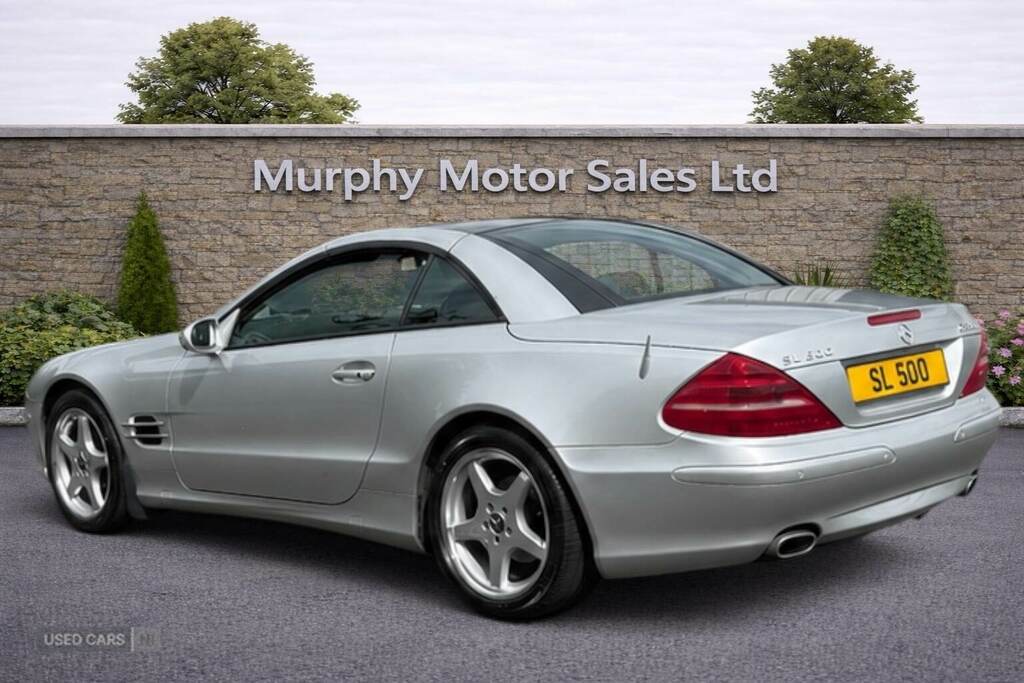 Mercedes-Benz SL Class Sl 500 Silver #6