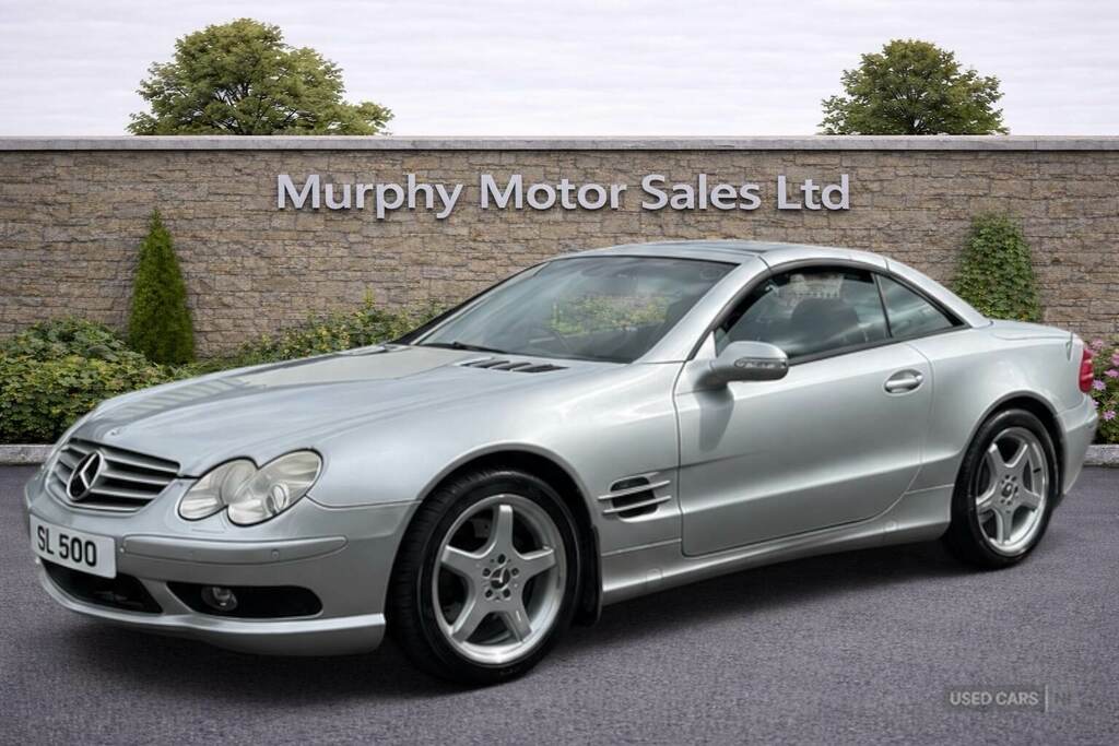 Mercedes-Benz SL Class Sl 500 Silver #4