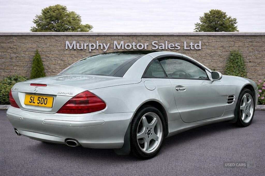 Mercedes-Benz SL Class Sl 500 Silver #3