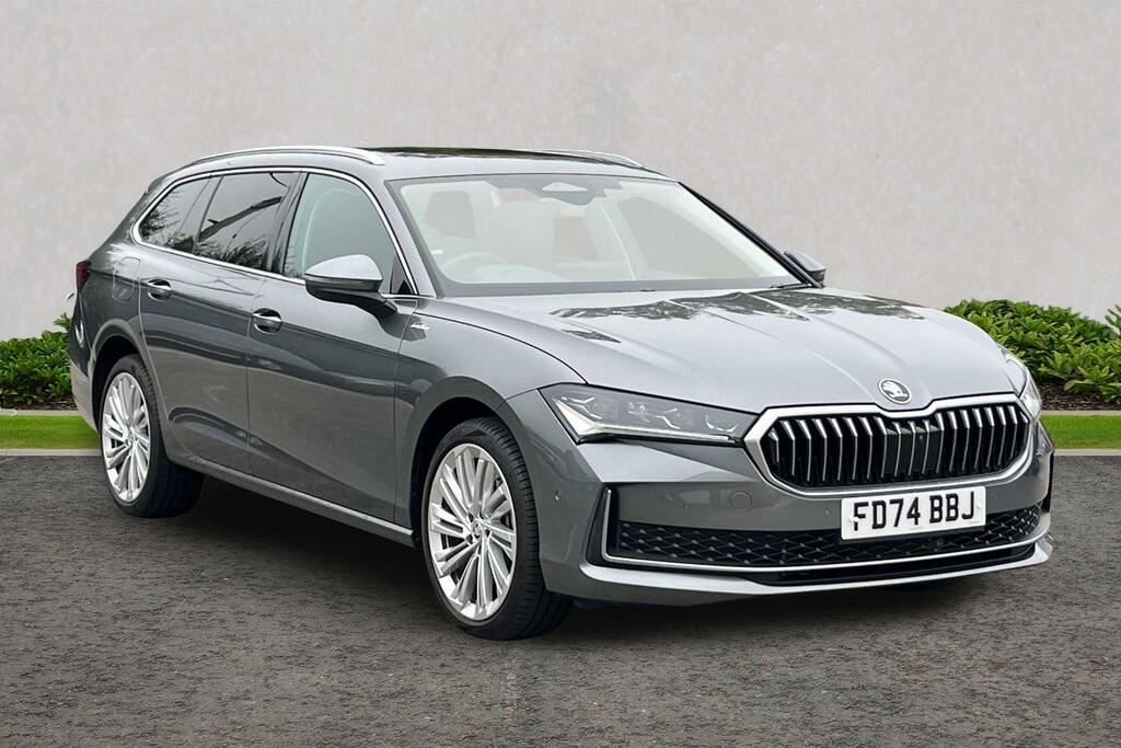 Skoda Superb 2.0 Tdi 193 Laurin Klement 4X4 Dsg Grey