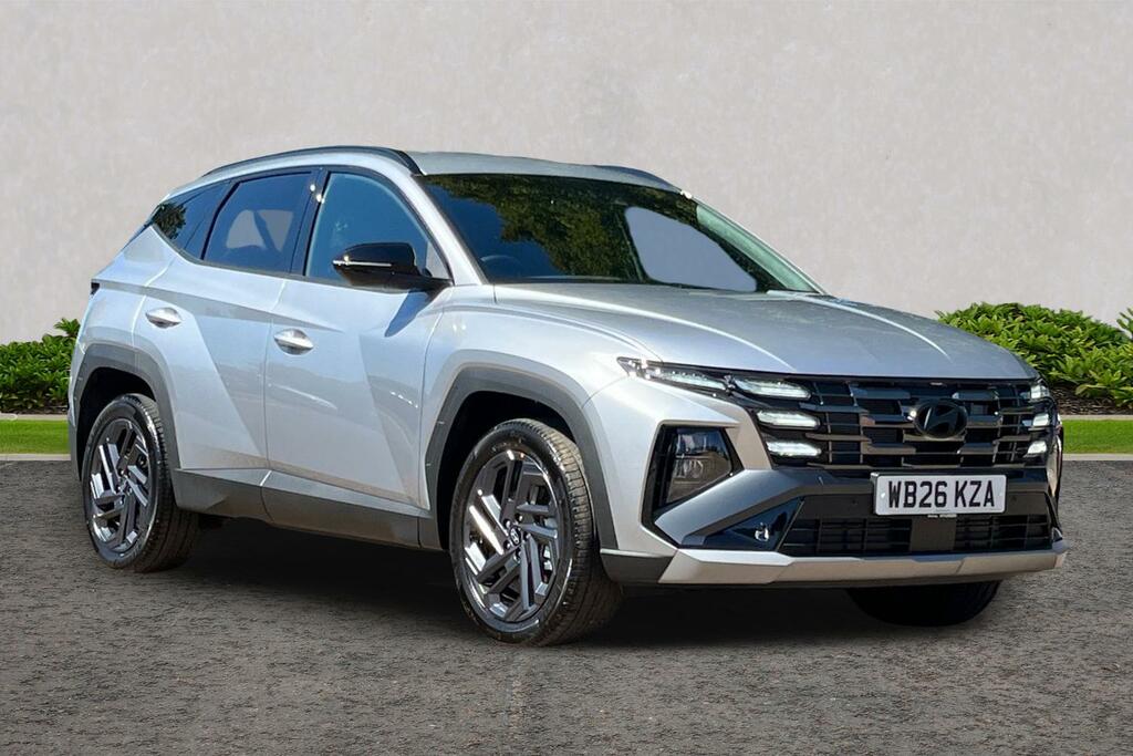 Hyundai Tucson 1.6T Hybrid Black Line Euro 6 Ss Silver