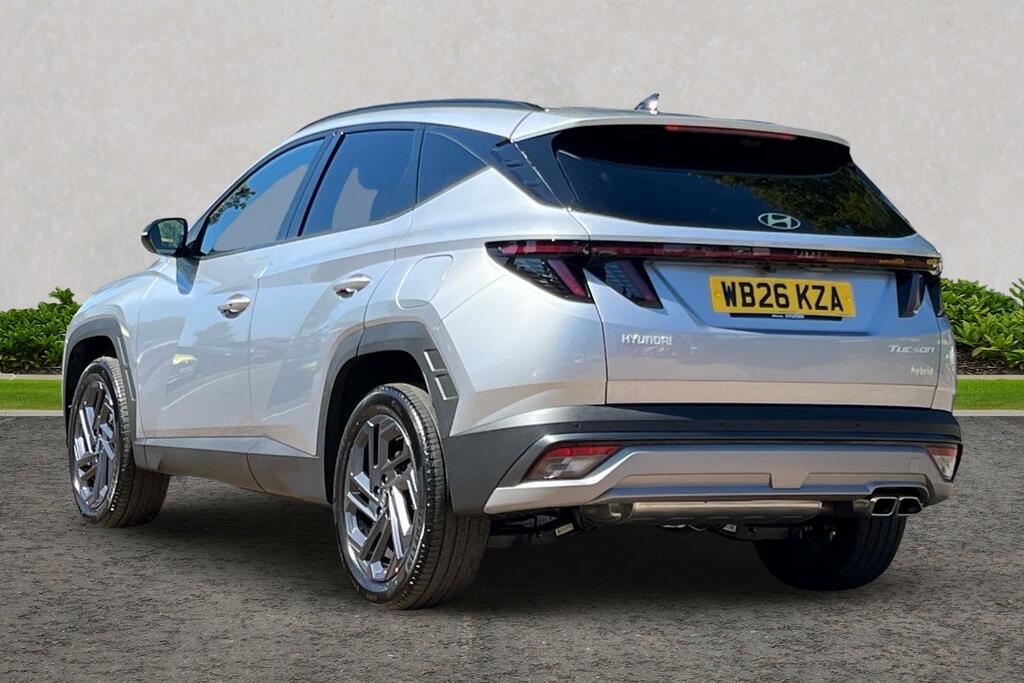 Hyundai Tucson 1.6T Hybrid Black Line Euro 6 Ss Silver #3