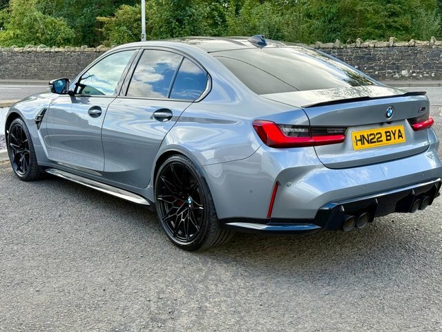 BMW M3 2022 3.0 Biturbo Competition Saloon Ste Grey #4