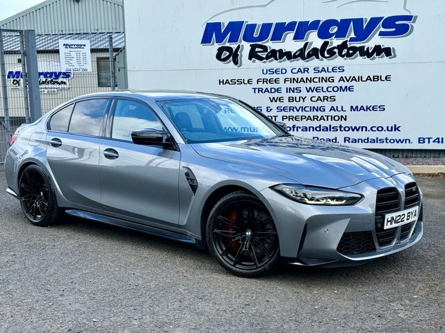 BMW M3 2022 3.0 Biturbo Competition Saloon Ste Grey
