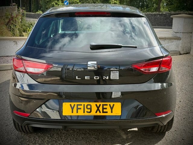 Seat Leon 2019 1.6 Tdi Se Dynamic Hatchback Manua Black #6