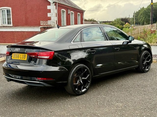 Audi A3 2016 1.6 Tdi Sport Saloon Euro 6 Black #2
