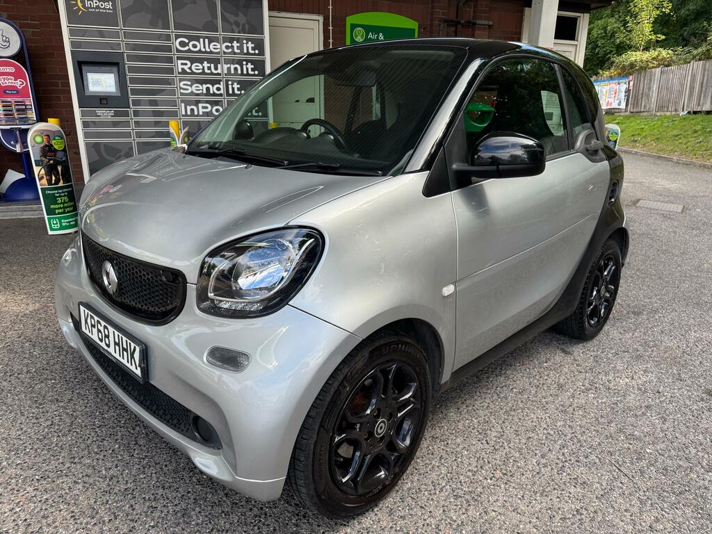 Smart Fortwo 1.0 Prime Premium Twinamic Euro 6 Ss Black #1