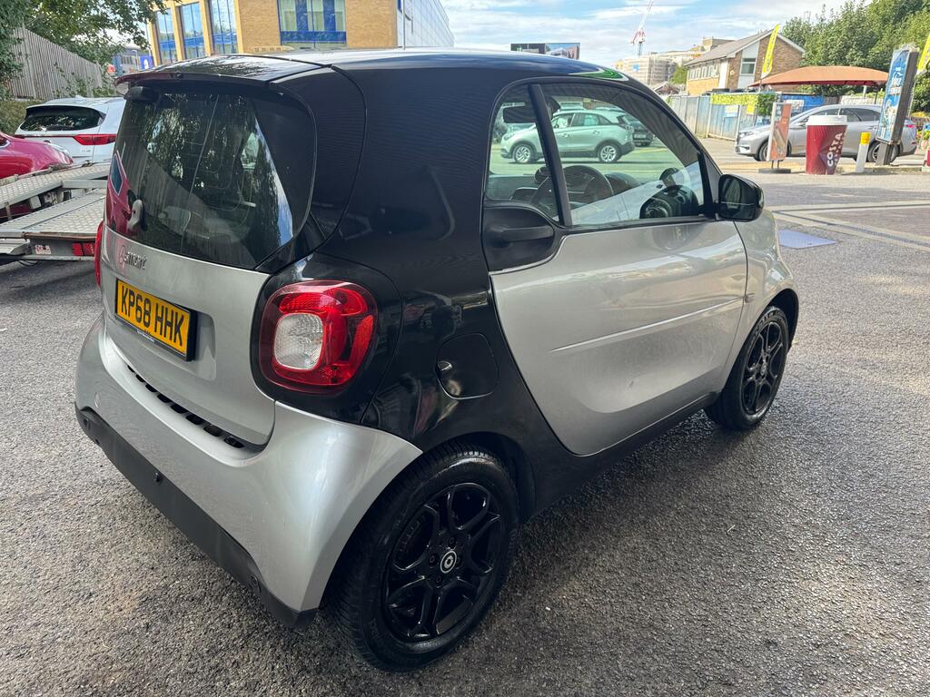Smart Fortwo 1.0 Prime Premium Twinamic Euro 6 Ss Black #5