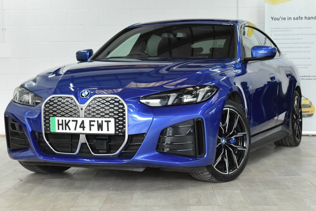 BMW i4 40 83.9Kwh M Sport Gran Coupe Ed Blue