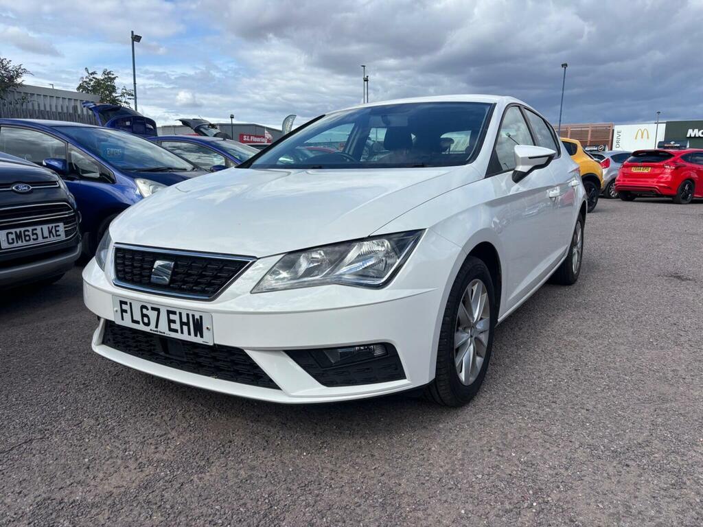Seat Leon Hatchback 1.2 Tsi Se Technology Euro 6 Ss FL67EHW White #4