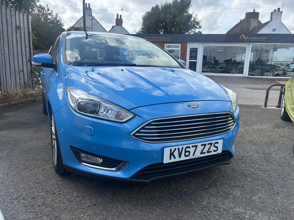 Ford Focus 1.0T Ecoboost Titanium X Euro 6 Ss Blue